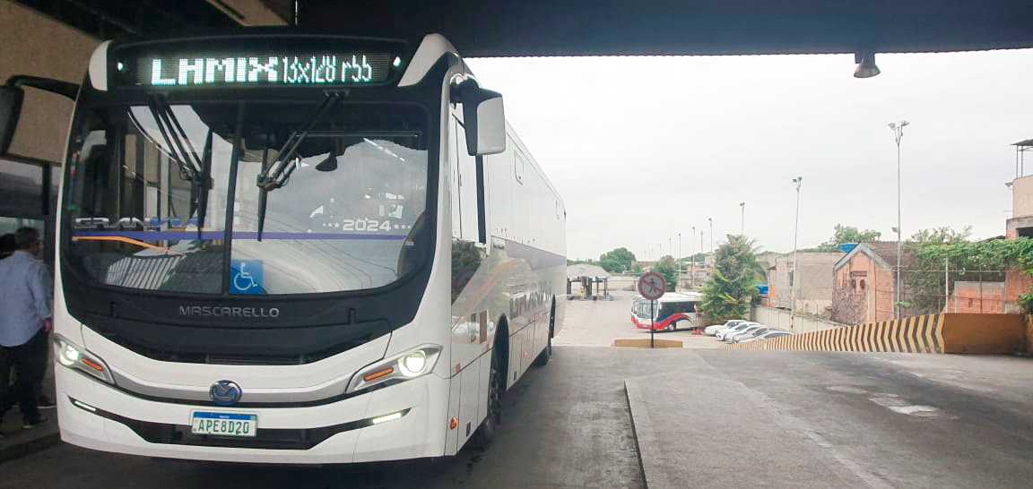 APRESENTAÇÃO DO NOVO MASCARELLO GRANVIA 2024 À GARAGEM DA EMPRESA TINGUÁ